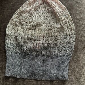 Missoni Gradient Knit Hat - Pink, Gray, Cream